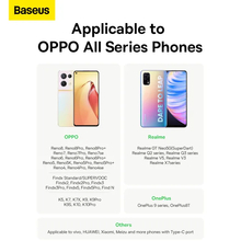 Кабель BASEUS Superior Series SUPERVOOC Fast Charging Data Cable USB to Type-C 65W 2m White
