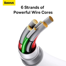 Кабель BASEUS Superior Series SUPERVOOC Fast Charging Data Cable USB to Type-C 65W 2m White