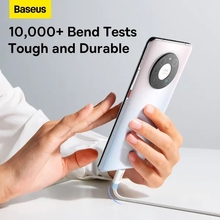 Кабель BASEUS Superior Series SUPERVOOC Fast Charging Data Cable USB to Type-C 65W 2m White