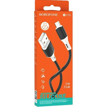 Кабель BOROFONE BX79 USB - Micro-USB 1м Black (BX79MB)