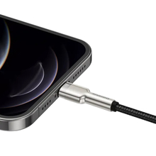 Кабель BASEUS Cafule Series Metal Data Cable USB to Lightning 2.4A 1 m Black (CALJK-A01)