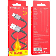 Кабель BOROFONE BX83 USB-A - USB-С 1 м Black (6974443386417)