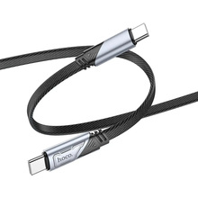 Кабель HOCO U119 USB Type-C - USB Type-C 60W 1.2 м Black (6942007605021)