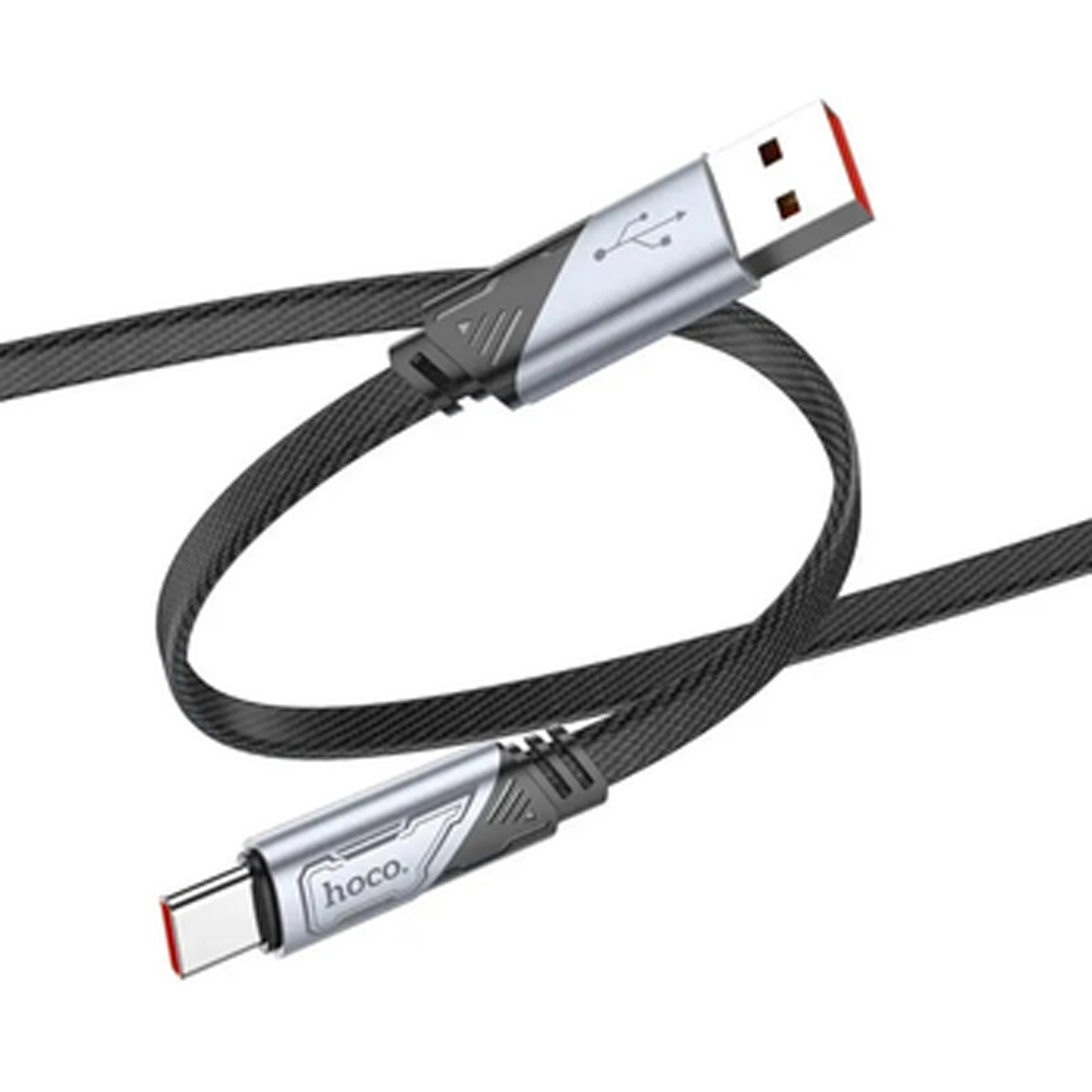 Фото 4 Кабель HOCO U119 USB-USB Type-C 5A, 1.2м Black (6942007605007)