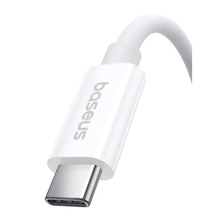 Кабель Baseus Superior 2 Series Fast Charging Data Cable Type-C to Type-C 240W 1.8m White (P10365200211-05)