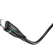 Кабель HOCO U93 USB - Lightning 2.4A 1.2 м Black (6931474732132)