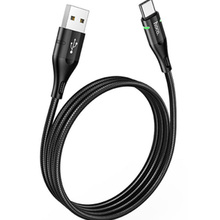 Кабель HOCO U93 USB - USB Type-C 3A 1.2 м Black (6931474732170)