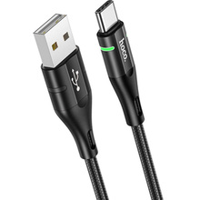 Кабель HOCO U93 USB - USB Type-C 3A 1.2 м Black (6931474732170)