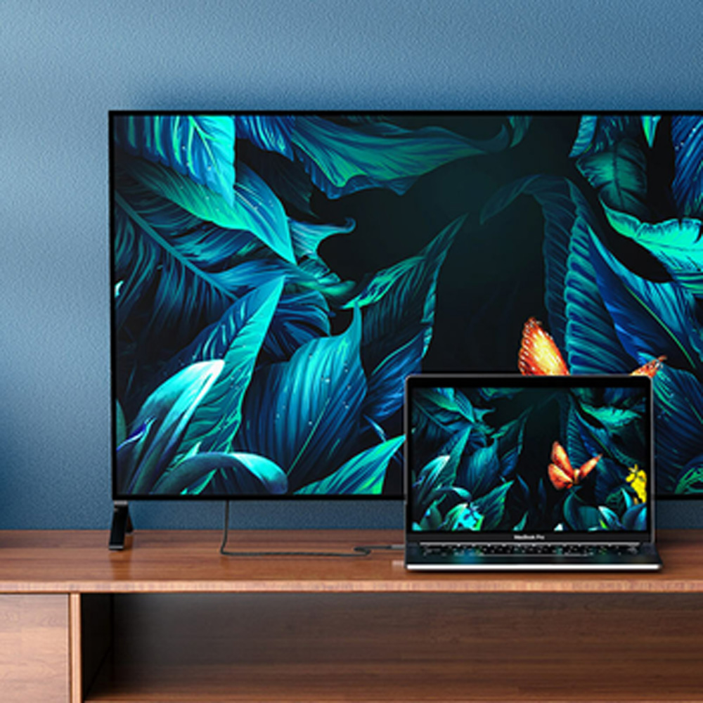 Фото Кабель HOCO UA16 USB Type-C - HDMI HD 2 м Gray (6931474755025)