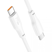 Кабель HOCO X93 Type-C to Type-C 100W 1m White (6931474790712)