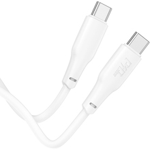 Кабель HOCO X93 Type-C to Type-C 100W 1m White (6931474790712)