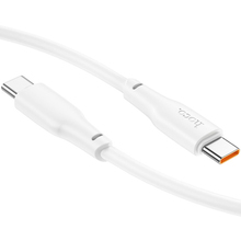 Кабель HOCO X93 Type-C to Type-C 100W 1m White (6931474790712)
