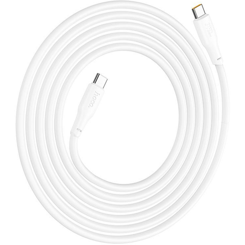 Фото 4 Кабель HOCO X93 Type-C to Type-C 240W 2m White (6931474790743)