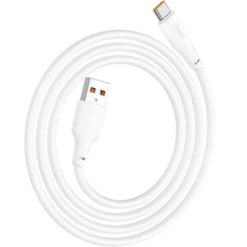 Кабель HOCO X93 USB для Type-C 27W 1m White (6931474790675) Тип USB - USB Type-С