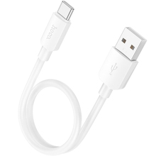Кабель HOCO X96 Hyper USB to Type-C 27W 0.25m White (6942007609418)