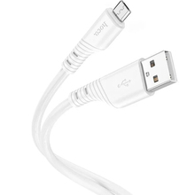 Кабель HOCO X97 Crystal USB to Micro-USB 1m White (6931474799838)