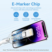 Кабель VENTION USB 2.0 Type-A to Lightning Male 2.4A 1m White (LAMWF)