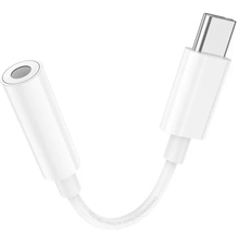Кабель HOCO LS35 Type-C to 3.5mm White (6931474790767)