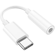 Кабель HOCO LS35 Type-C to 3.5mm White (6931474790767)