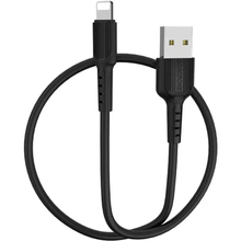 Кабель BOROFONE BX16 USB - Lightning 1м Black (BX16LB)