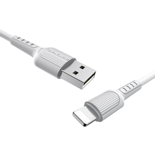 Кабель BOROFONE BX16 USB - Lightning 1м White (BX16LW)