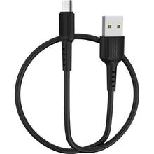 Кабель BOROFONE BX16 USB - micro-USB 1м Black (BX16MB)