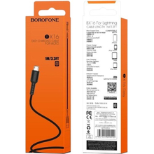 Кабель BOROFONE BX16 USB - micro-USB 1м Black (BX16MB)