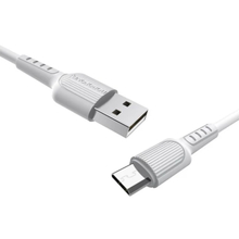 Кабель BOROFONE BX16 USB - micro-USB 1м White (BX16MW)