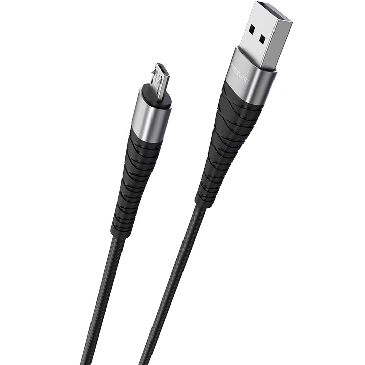 Кабель BOROFONE BX32 USB - micro-USB 1м Black (BX32MB)
