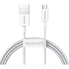 Кабель BASEUS Superior Series Fast Charging Data Cable USB to Micro 2A 2 м White (CAMYS-A02)