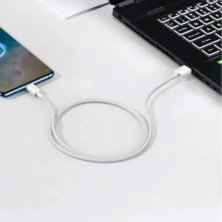 Фото 4 Кабель BASEUS Superior Series Fast Charging Data Cable USB to Micro 2A 2 м White (CAMYS-A02)