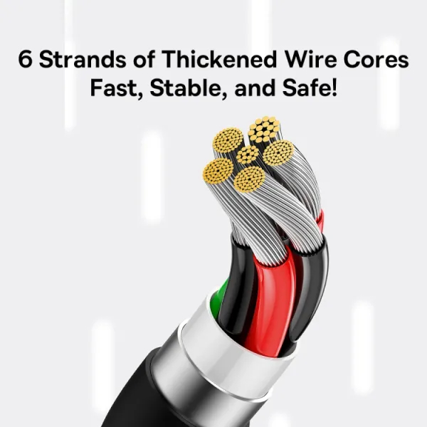 Замовити Кабель BASEUS Superior Series Fast Charging Data Cable USB to Type-C 100W 1.5 м Cluster Black (P10320102114-01)
