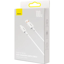 Кабель BASEUS Superior Series Fast Charging Data Cable USB to Type-C 100W 1 м Moon White (P10320102214-01)
