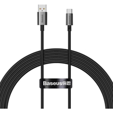 Кабель BASEUS Superior Series Fast Charging Data Cable USB to Type-C 100W 2 м Cluster Black (P10320102114-02)