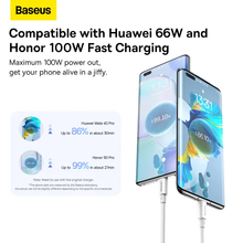 Кабель BASEUS Superior Series Fast Charging Data Cable USB to Type-C 100W 2 м Moon White (P10320102214-03)