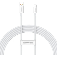 Кабель BASEUS Superior Series Fast Charging Data Cable USB to Type-C 100W 2 м Moon White (P10320102214-03)