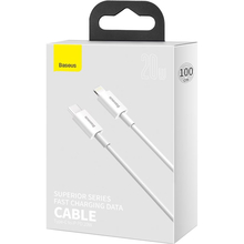 Кабель BASEUS Superior Series Fast Charging Data Cable Type-C to iP PD 20W 1 м White (CATLYS-A02)
