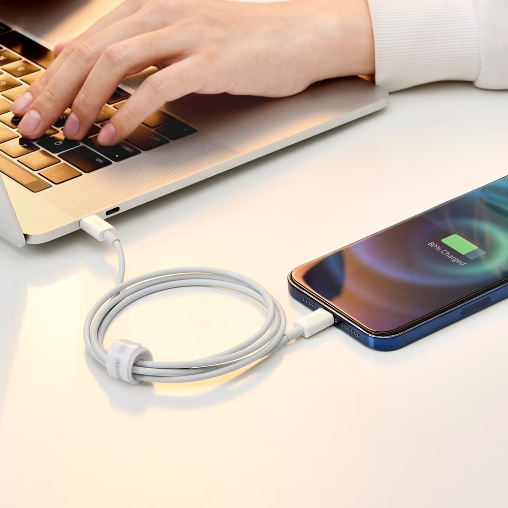 Внешний вид Кабель BASEUS Superior Series Fast Charging Data Cable Type-C to iP PD 20W 1 м White (CATLYS-A02)