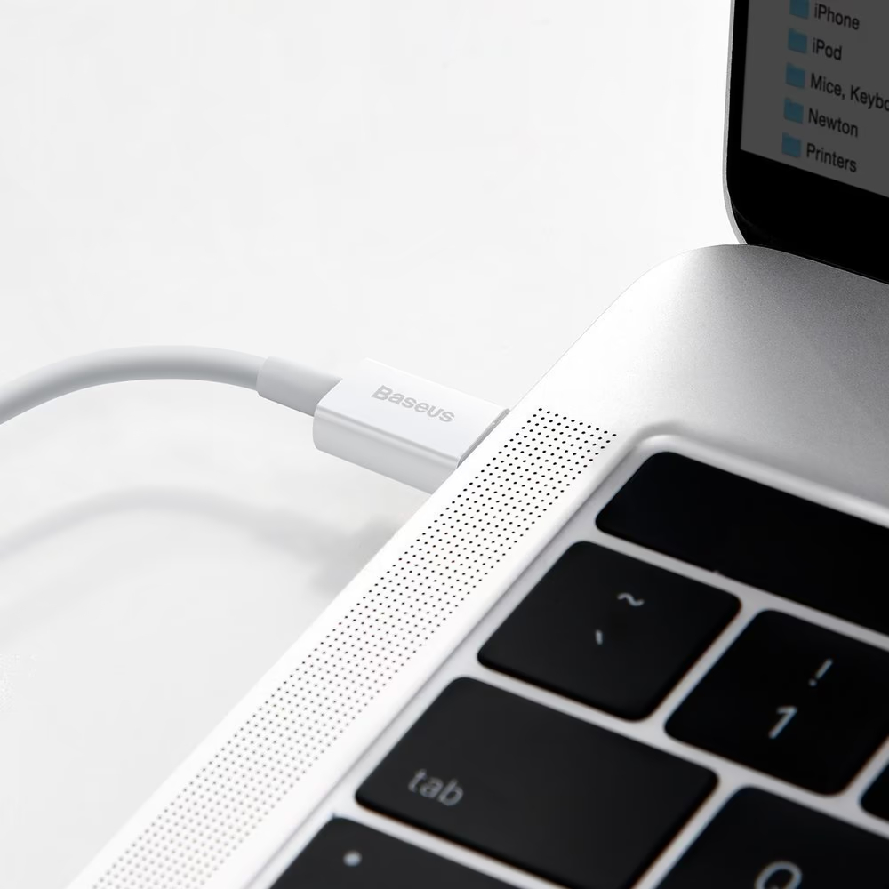 Фото 4 Кабель BASEUS Superior Series Fast Charging Data Cable Type-C to iP PD 20W 1 м White (CATLYS-A02)