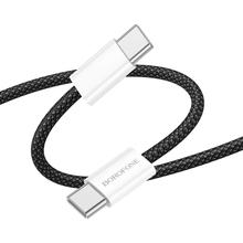 Кабель BOROFONE BX103 Original 60W charging data cable Type-C to Type-C Black (6941991109485)