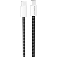 Кабель BOROFONE BX103 Original 60W charging data cable Type-C to Type-C Black (6941991109485)