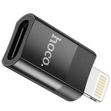 Адаптер HOCO UA17 USB Type-C - Lightning Black (6931474761996)