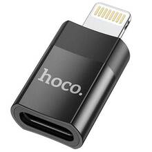 Адаптер HOCO UA17 USB Type-C - Lightning Black (6931474761996)