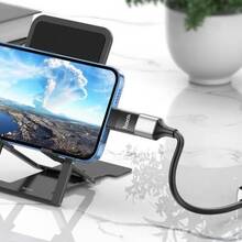 Адаптер HOCO UA17 USB - Lightning Black (6931474761989)