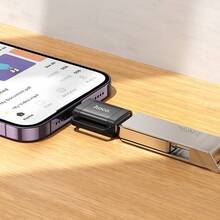 Адаптер HOCO UA31A USB - Lightning Black (6942007628082)
