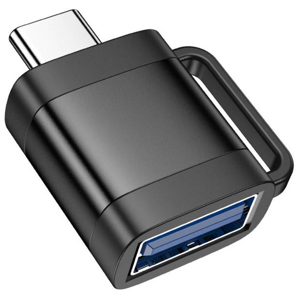 Адаптер HOCO UA31C USB-USB Type-C Black (6942007628129) Тип USB - USB Type-С