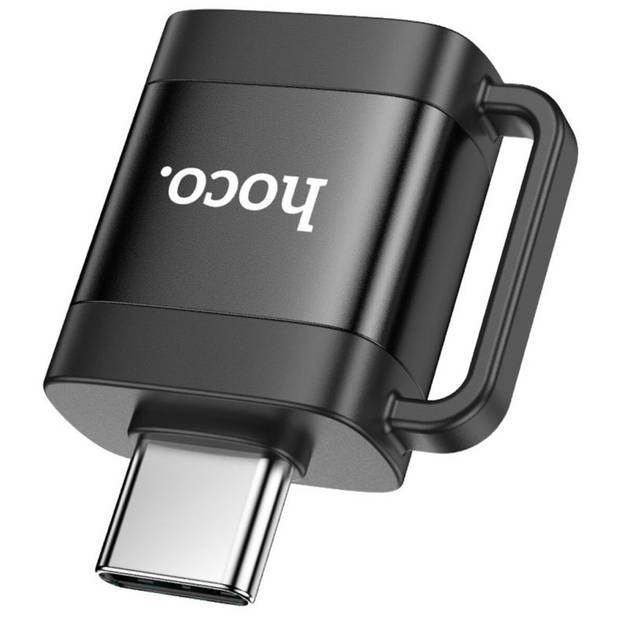 Адаптер HOCO UA31C USB-USB Type-C Black (6942007628129) Адаптер HOCO UA31C USB-USB Type-C Black (6942007628129)