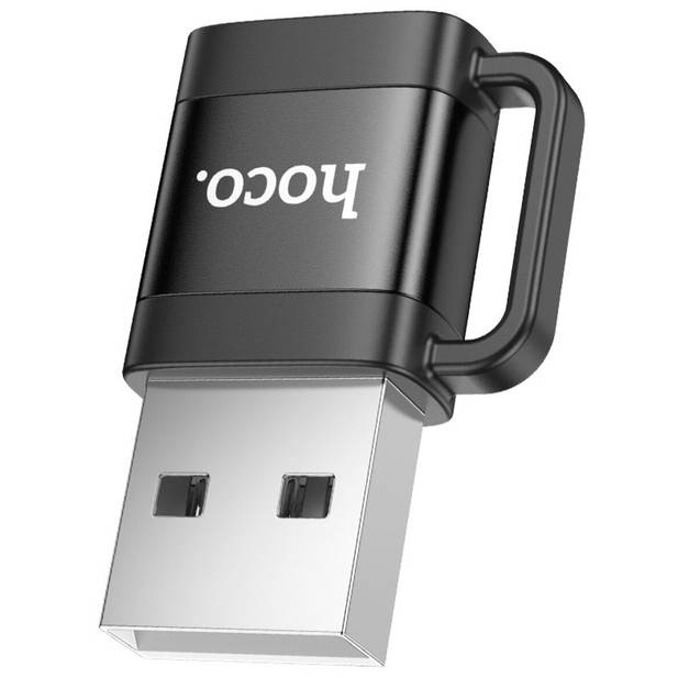 Адаптер HOCO UA31D USB - USB Type-C Black (6942007628143) Тип USB - USB Type-С