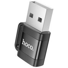 Адаптер HOCO UA31D USB - USB Type-C Black (6942007628143)