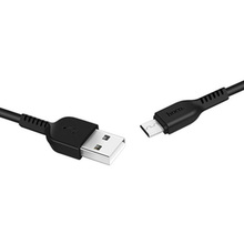 Кабель HOCO X20 USB - Micro-USB 2A 2 м Black (6957531068884)